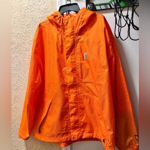 Orange Carhartt XL Raincoat